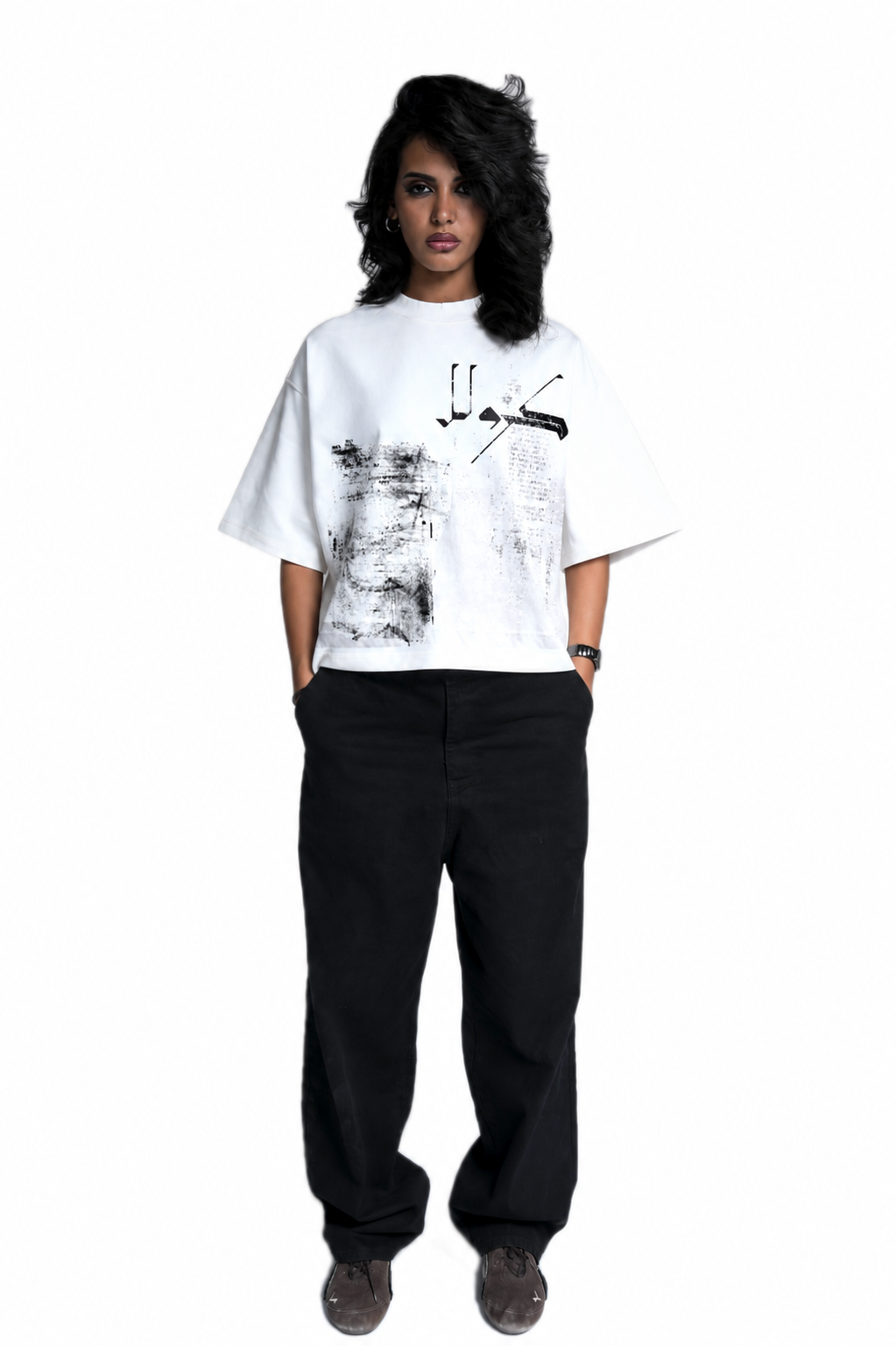 Cruel Distressed Graphic Tee
