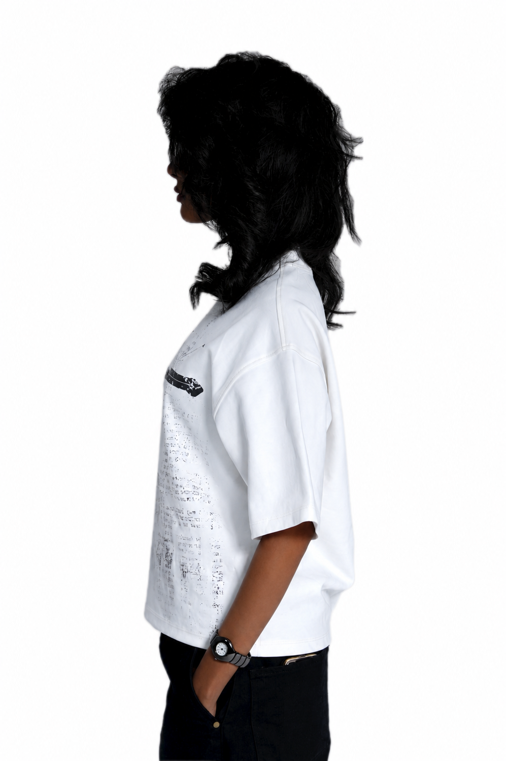 Cruel Distressed Graphic Tee
