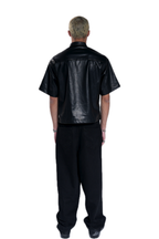 Cruel Black Leather Shirt