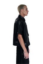 Cruel Black Leather Shirt