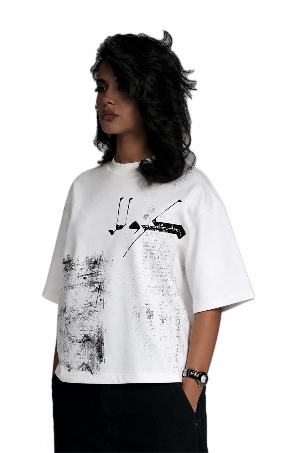 Cruel Distressed Graphic Tee